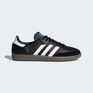 Black Adidas sambas woman, 7.5